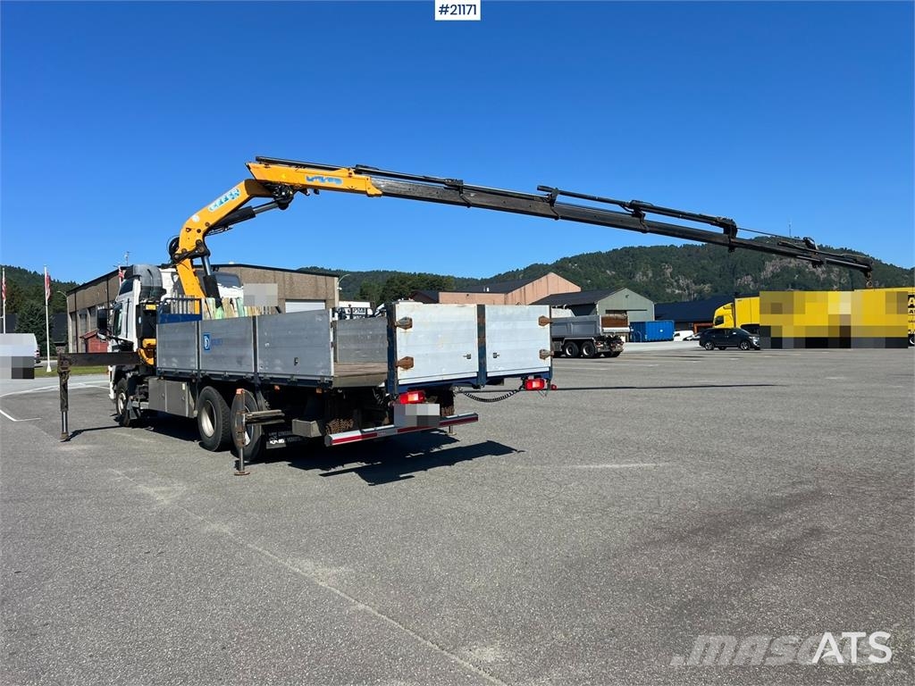 Volvo FM480 crane truck w/,370.11/8S Effer crane WATCH V Nosturiautot