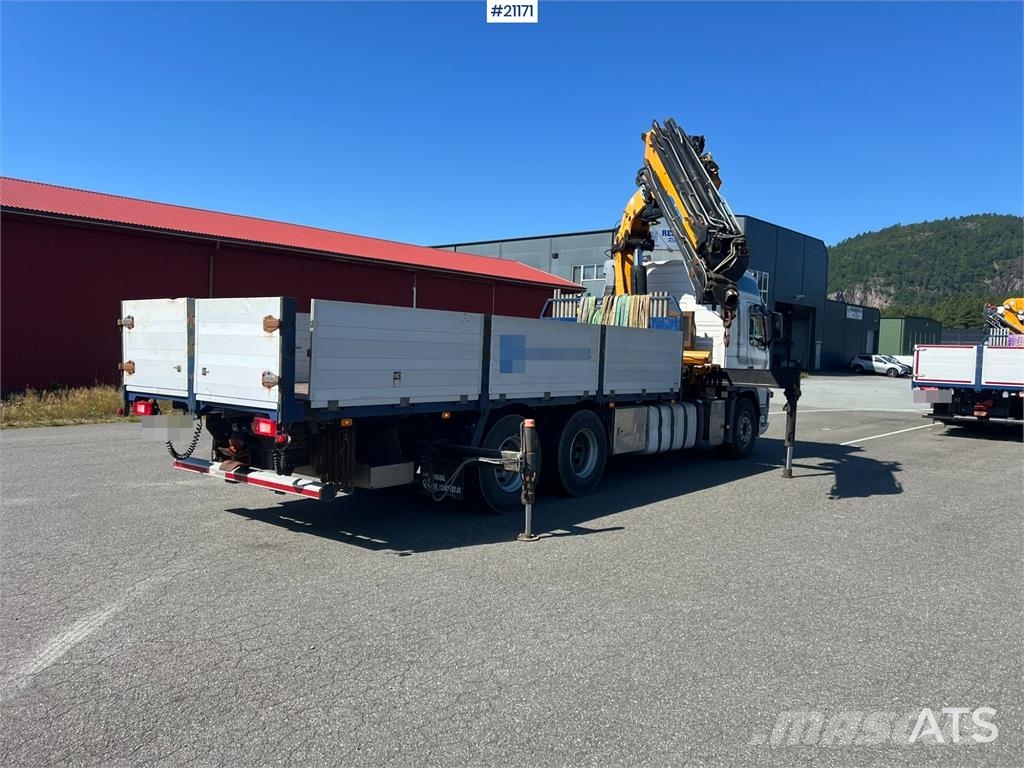 Volvo FM480 crane truck w/,370.11/8S Effer crane WATCH V Nosturiautot
