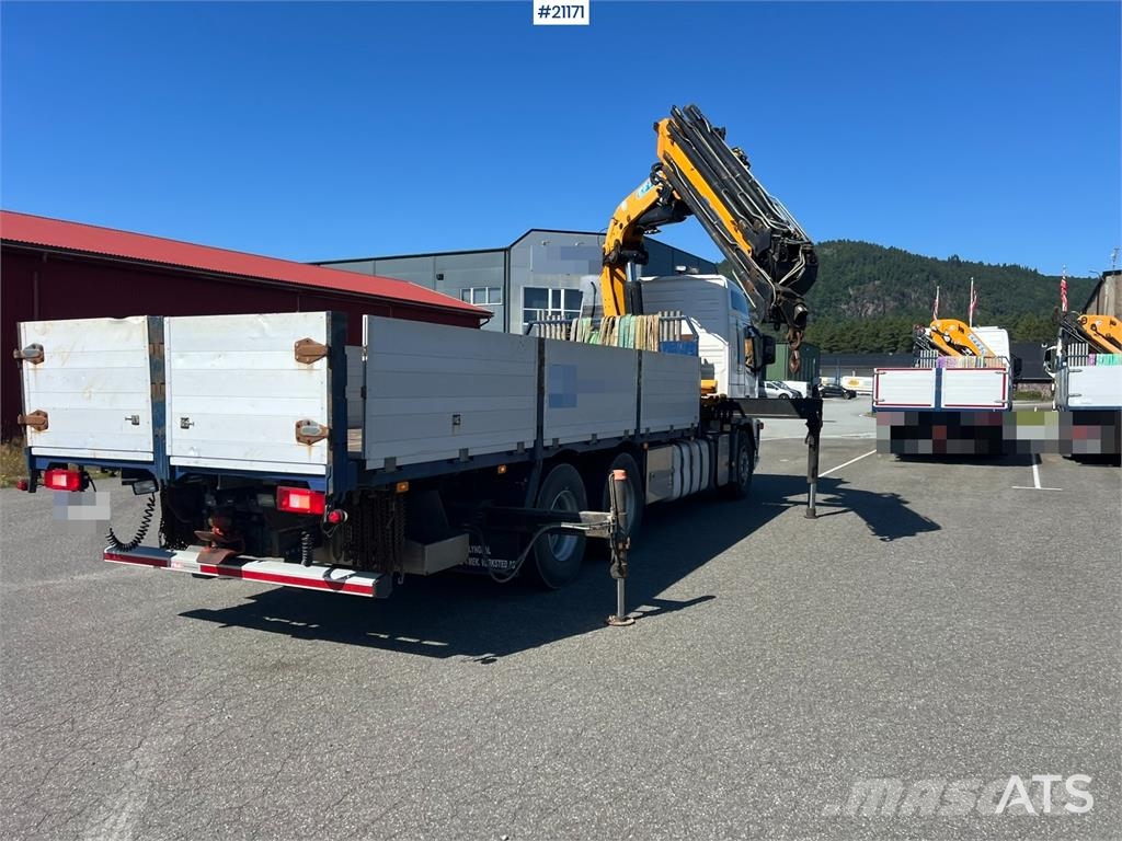 Volvo FM480 crane truck w/,370.11/8S Effer crane WATCH V Nosturiautot