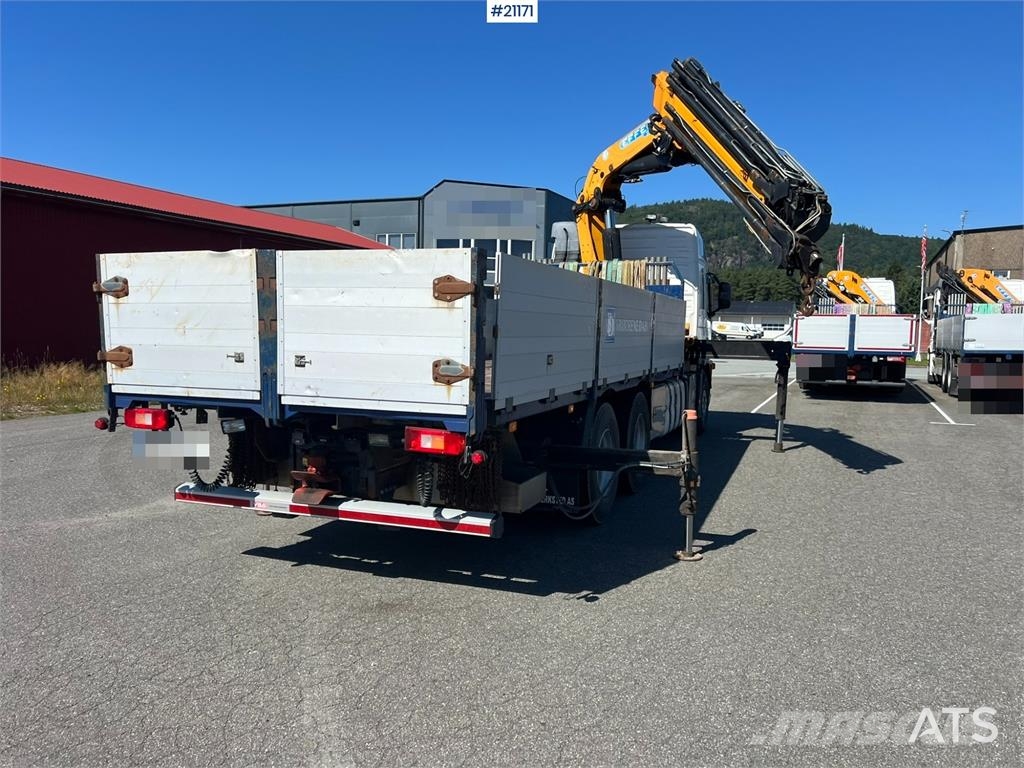 Volvo FM480 crane truck w/,370.11/8S Effer crane WATCH V Nosturiautot