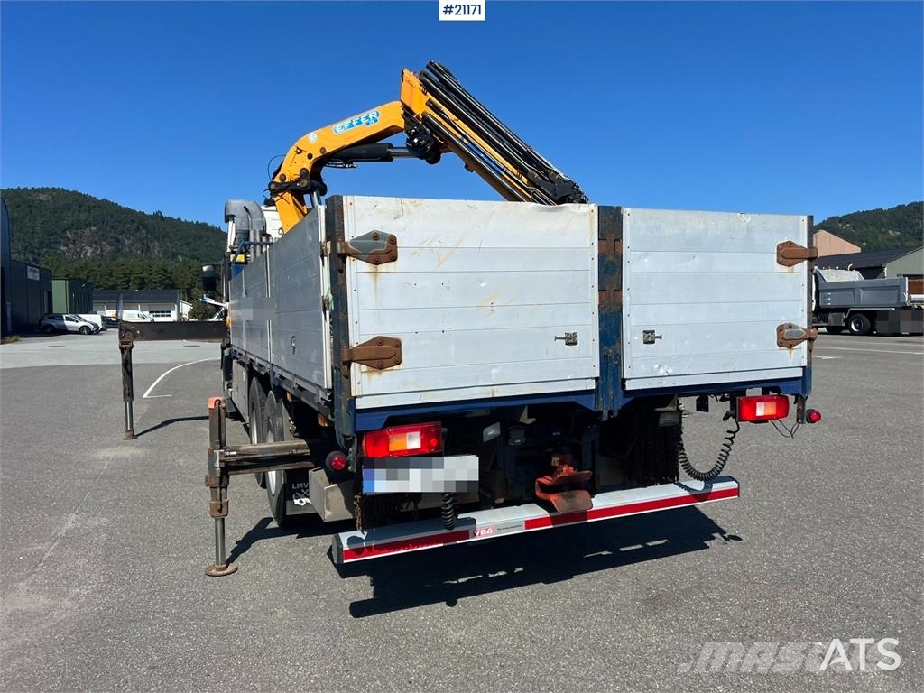 Volvo FM480 crane truck w/,370.11/8S Effer crane WATCH V Nosturiautot