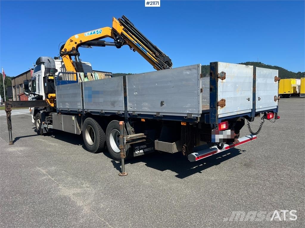 Volvo FM480 crane truck w/,370.11/8S Effer crane WATCH V Nosturiautot