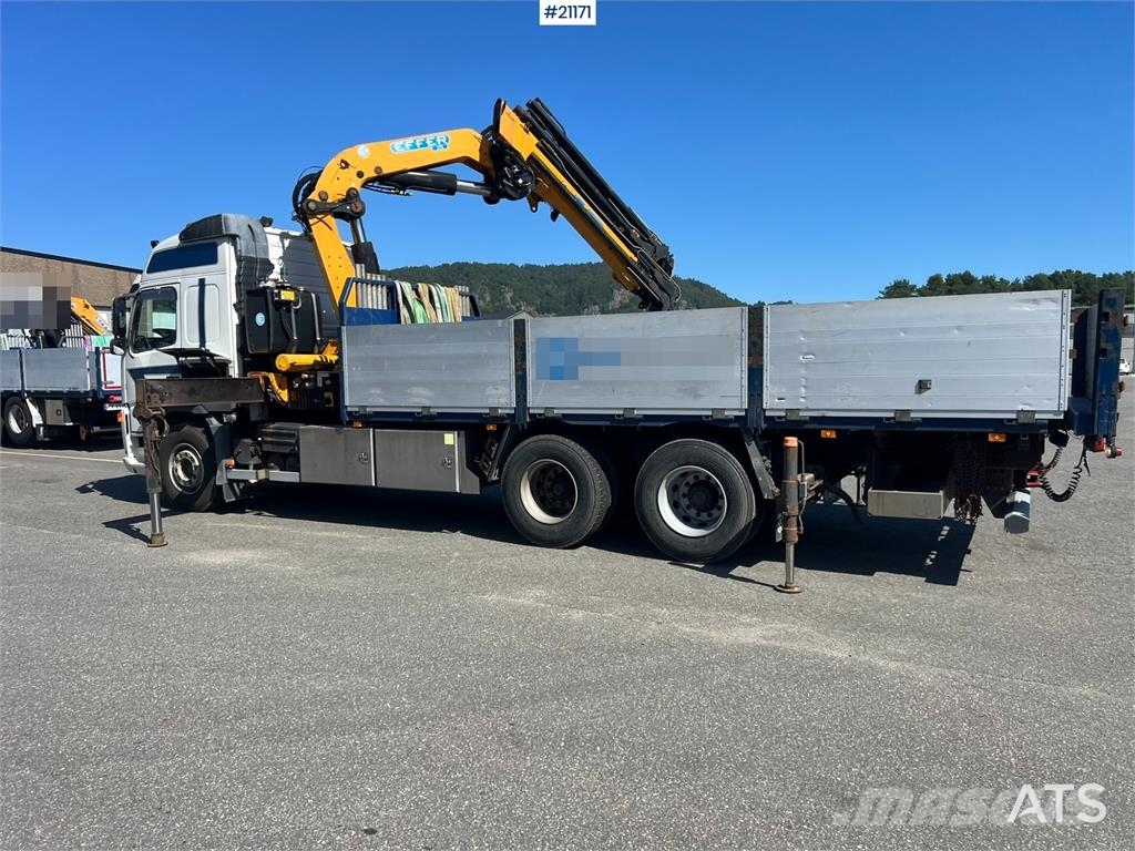 Volvo FM480 crane truck w/,370.11/8S Effer crane WATCH V Nosturiautot
