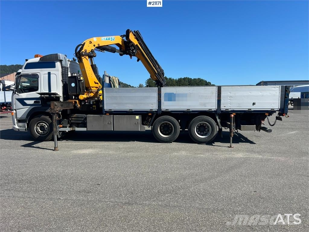 Volvo FM480 crane truck w/,370.11/8S Effer crane WATCH V Nosturiautot