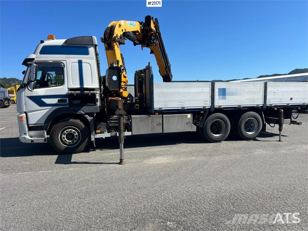 Volvo FM480 crane truck w/,370.11/8S Effer crane WATCH V Nosturiautot