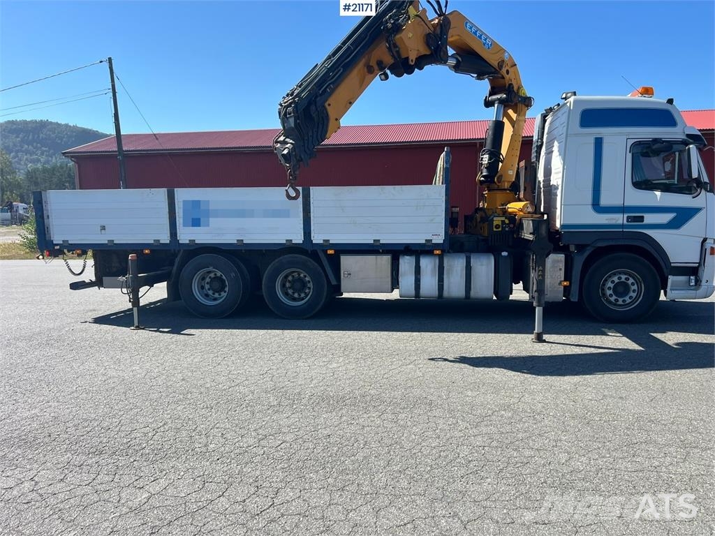 Volvo FM480 crane truck w/,370.11/8S Effer crane WATCH V Nosturiautot