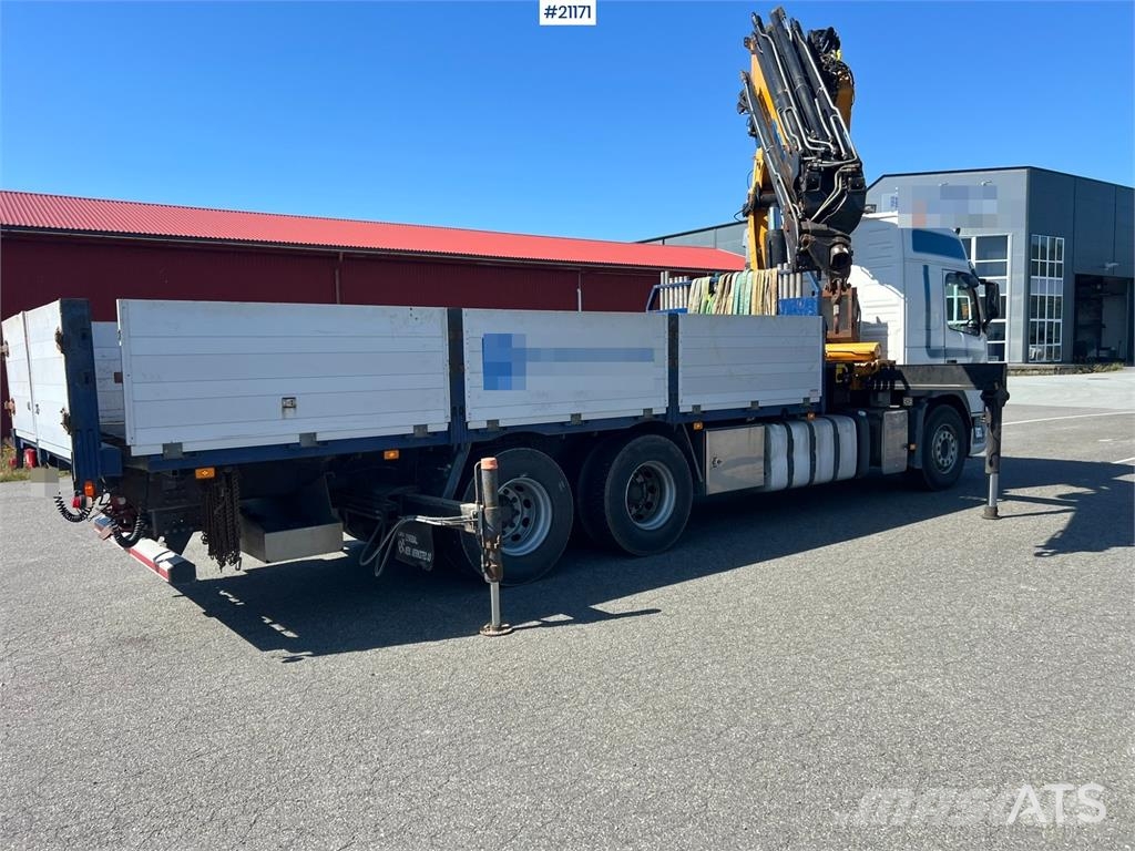 Volvo FM480 crane truck w/,370.11/8S Effer crane WATCH V Nosturiautot