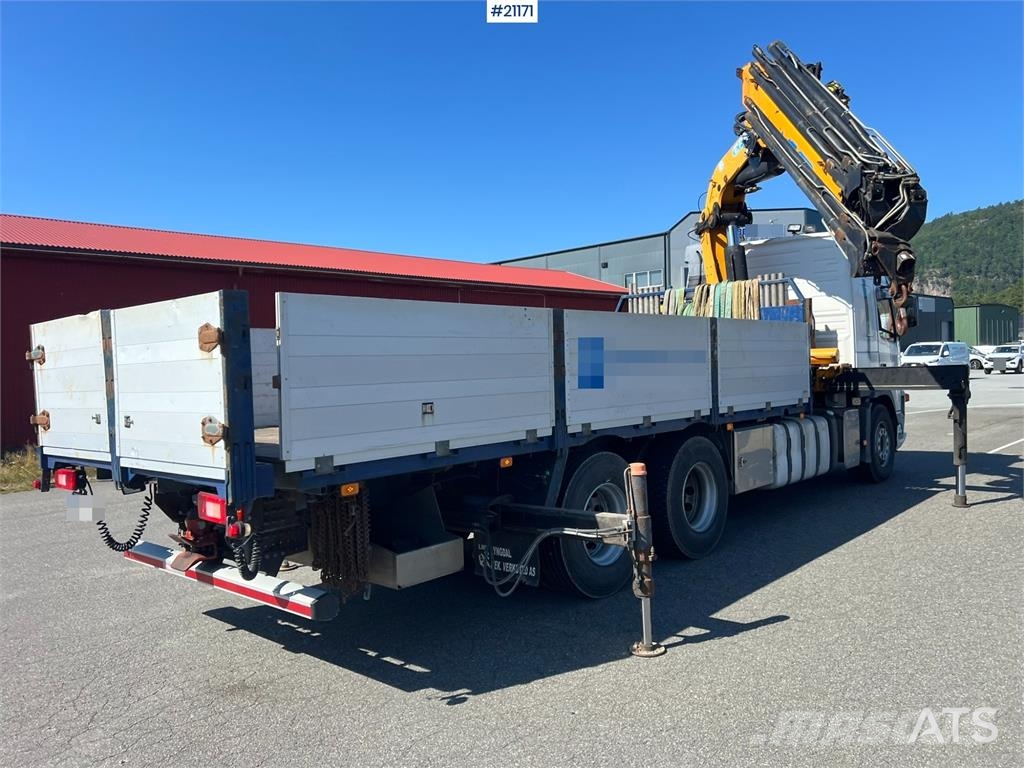 Volvo FM480 crane truck w/,370.11/8S Effer crane WATCH V Nosturiautot