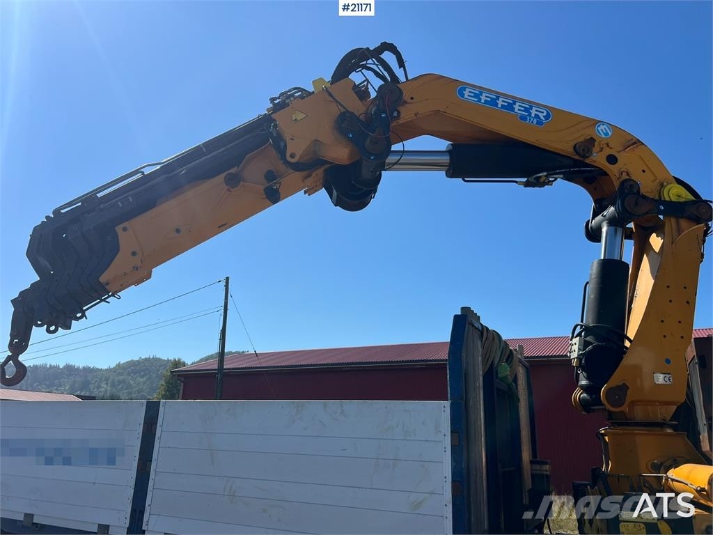 Volvo FM480 crane truck w/,370.11/8S Effer crane WATCH V Nosturiautot