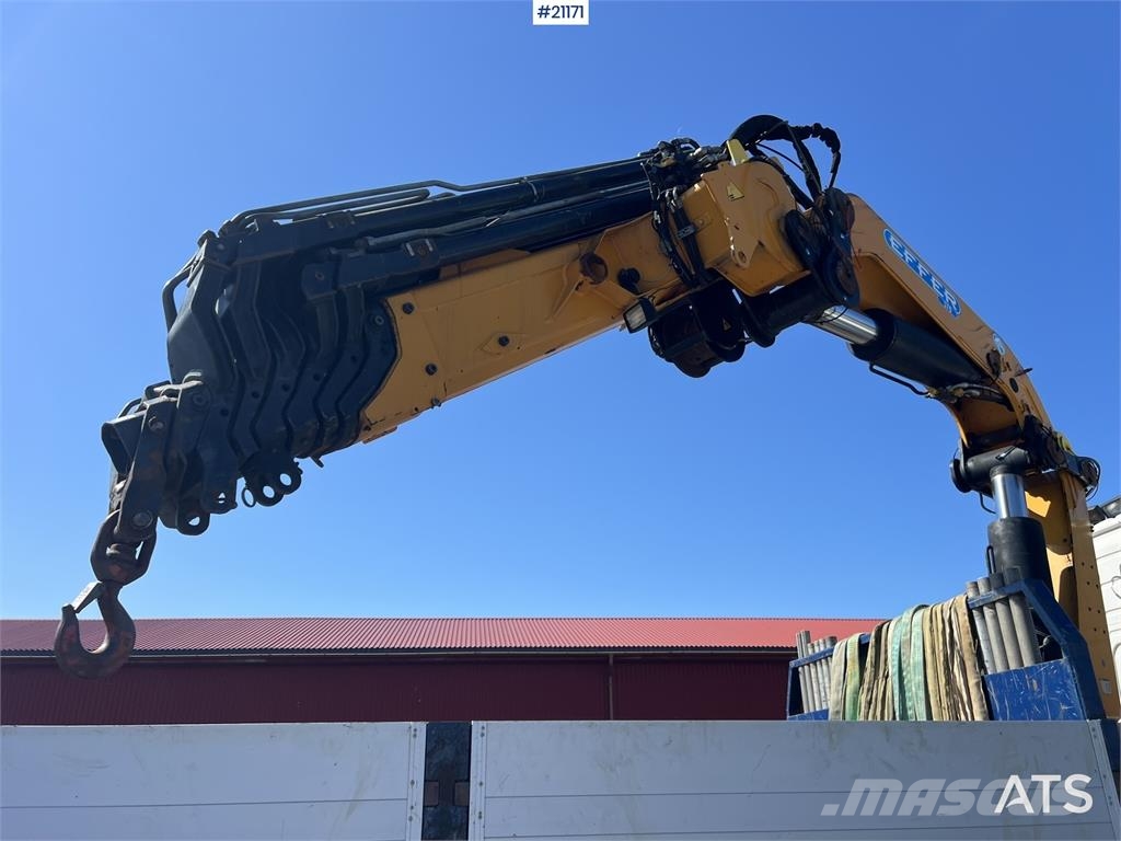 Volvo FM480 crane truck w/,370.11/8S Effer crane WATCH V Nosturiautot