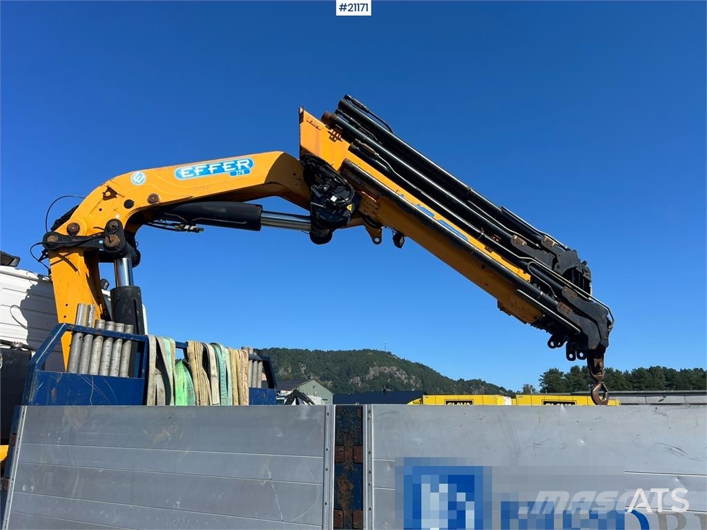 Volvo FM480 crane truck w/,370.11/8S Effer crane WATCH V Nosturiautot