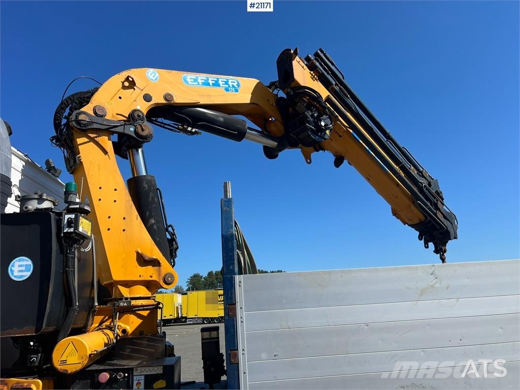 Volvo FM480 crane truck w/,370.11/8S Effer crane WATCH V Nosturiautot