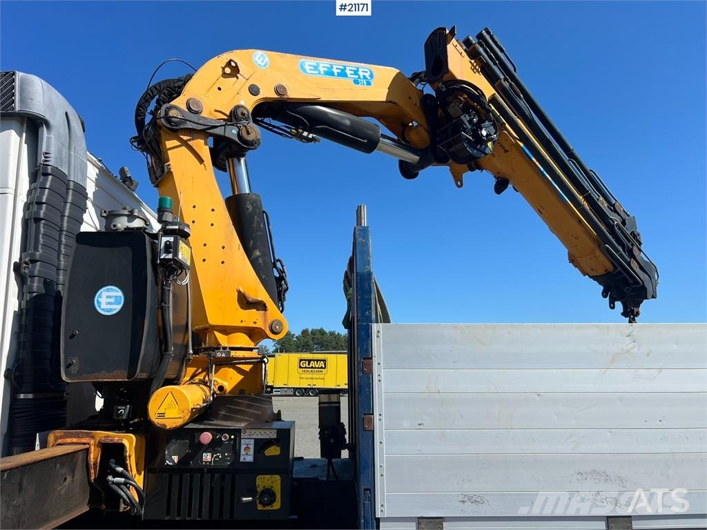 Volvo FM480 crane truck w/,370.11/8S Effer crane WATCH V Nosturiautot