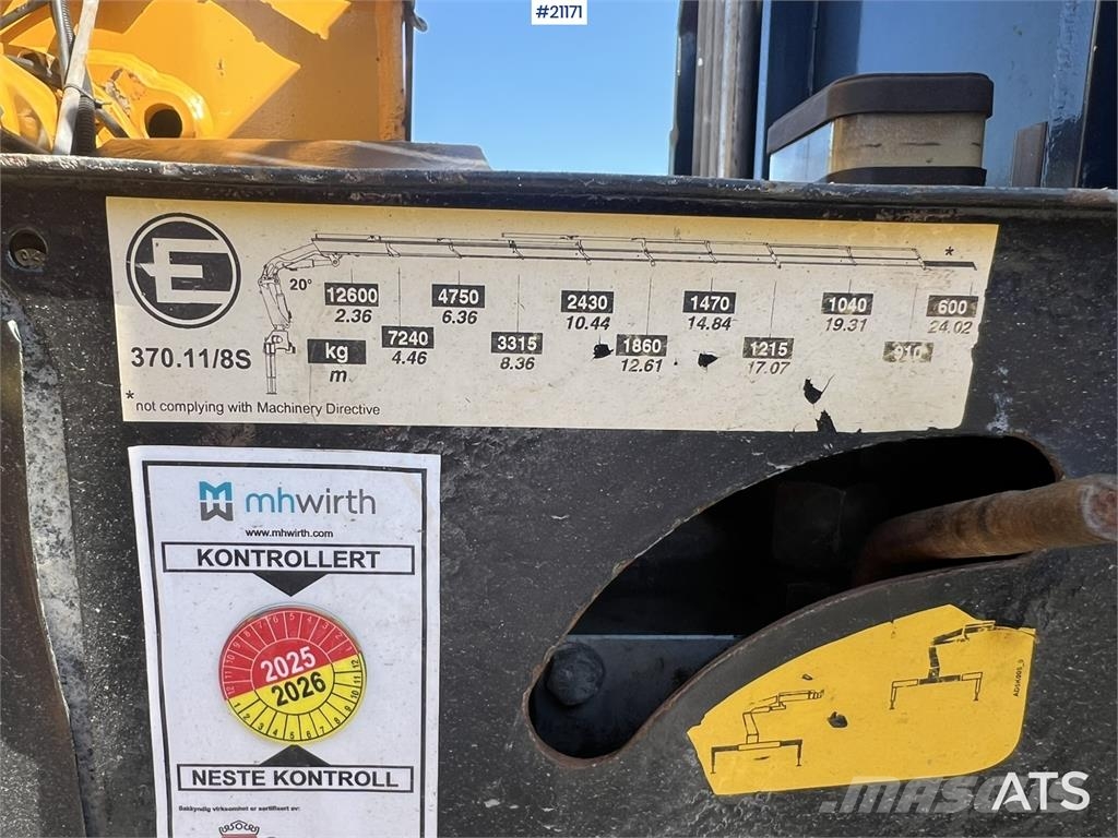 Volvo FM480 crane truck w/,370.11/8S Effer crane WATCH V Nosturiautot