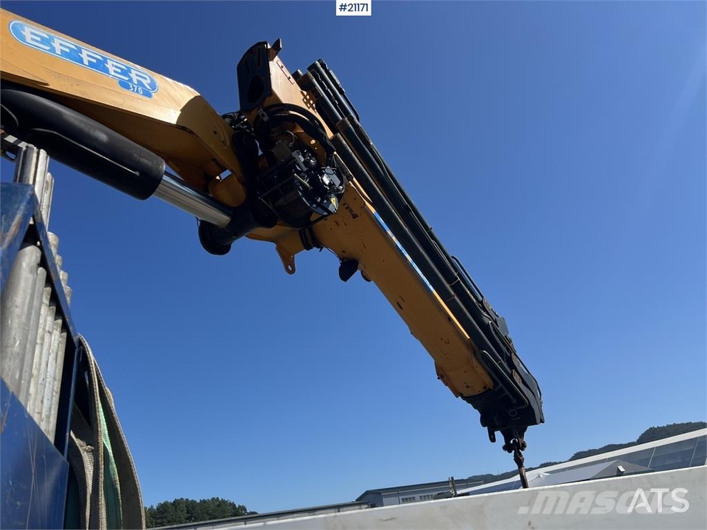 Volvo FM480 crane truck w/,370.11/8S Effer crane WATCH V Nosturiautot