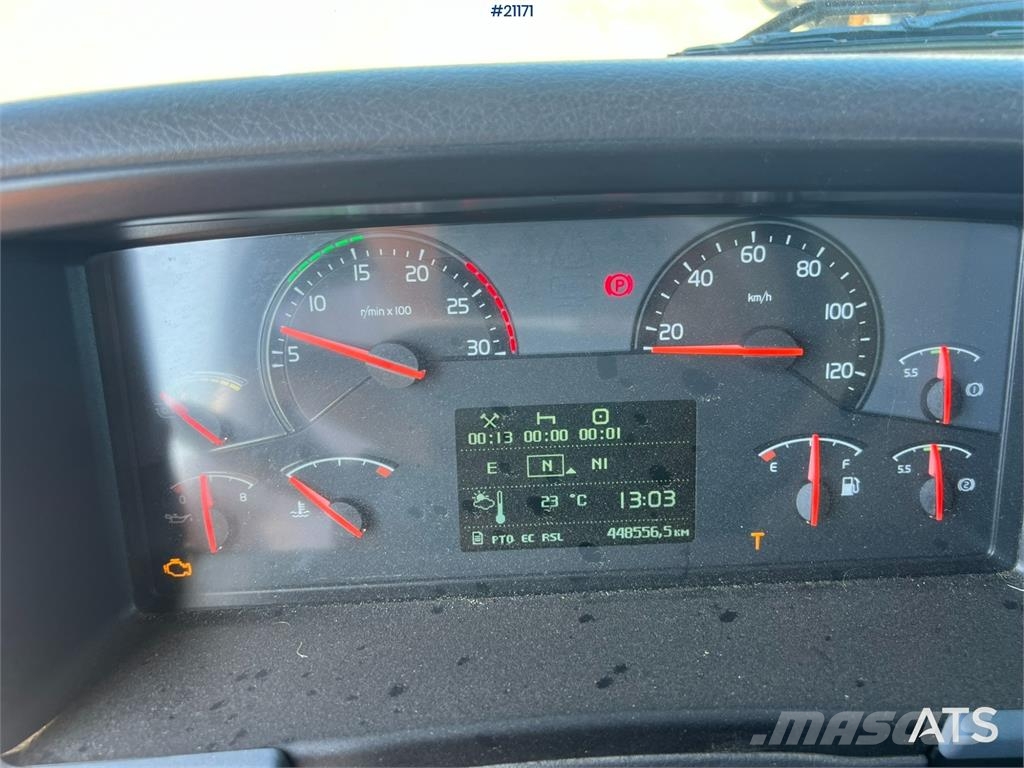 Volvo FM480 crane truck w/,370.11/8S Effer crane WATCH V Nosturiautot