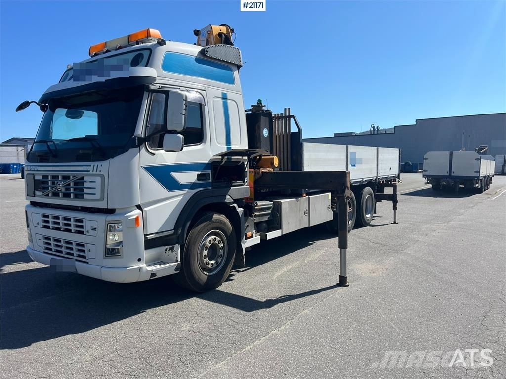 Volvo FM480 crane truck w/,370.11/8S Effer crane WATCH V Nosturiautot