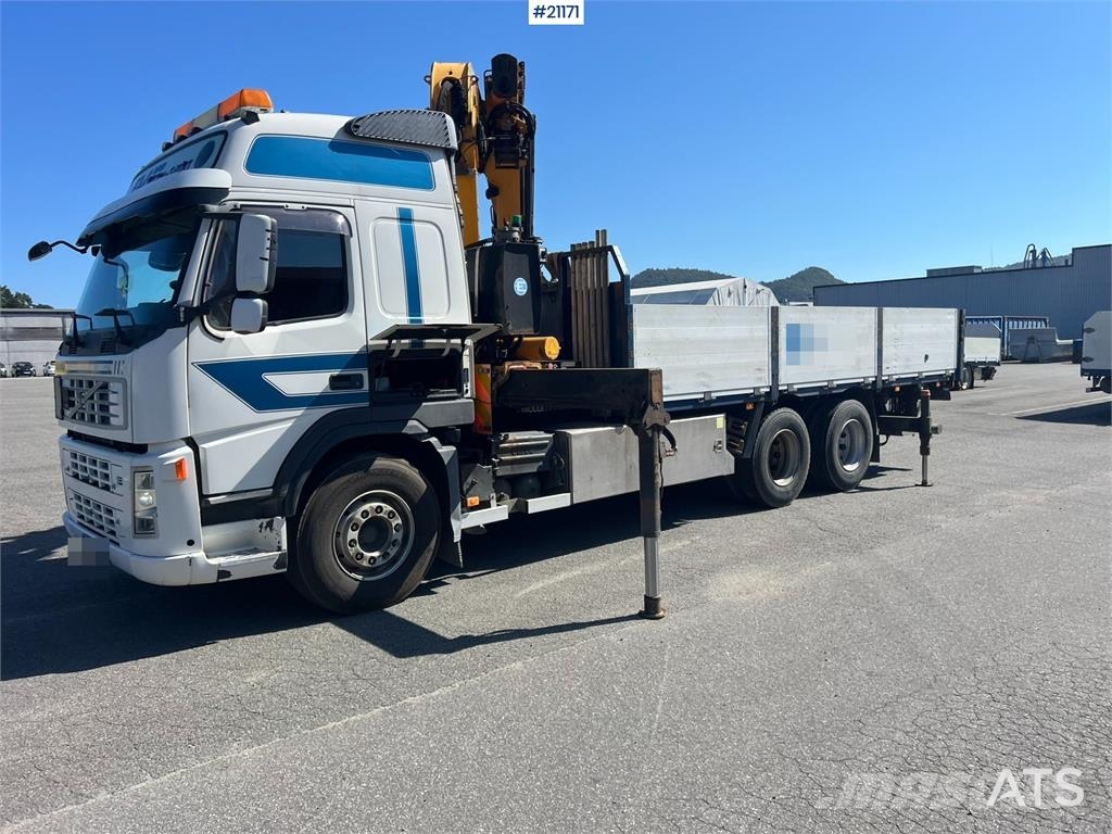 Volvo FM480 crane truck w/,370.11/8S Effer crane WATCH V Nosturiautot