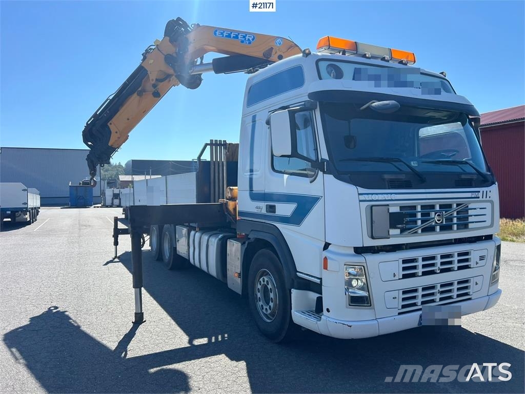 Volvo FM480 crane truck w/,370.11/8S Effer crane WATCH V Nosturiautot