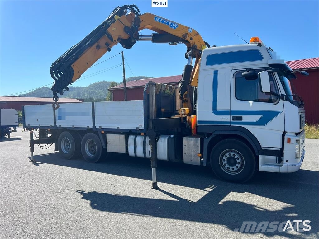 Volvo FM480 crane truck w/,370.11/8S Effer crane WATCH V Nosturiautot