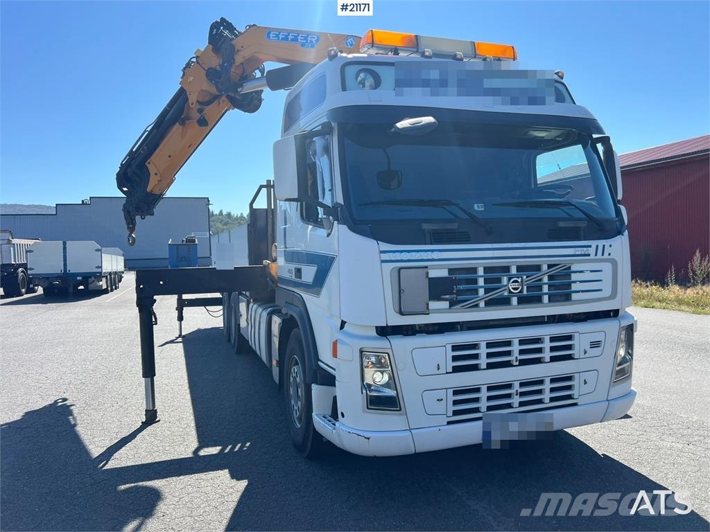 Volvo FM480 crane truck w/,370.11/8S Effer crane WATCH V Nosturiautot