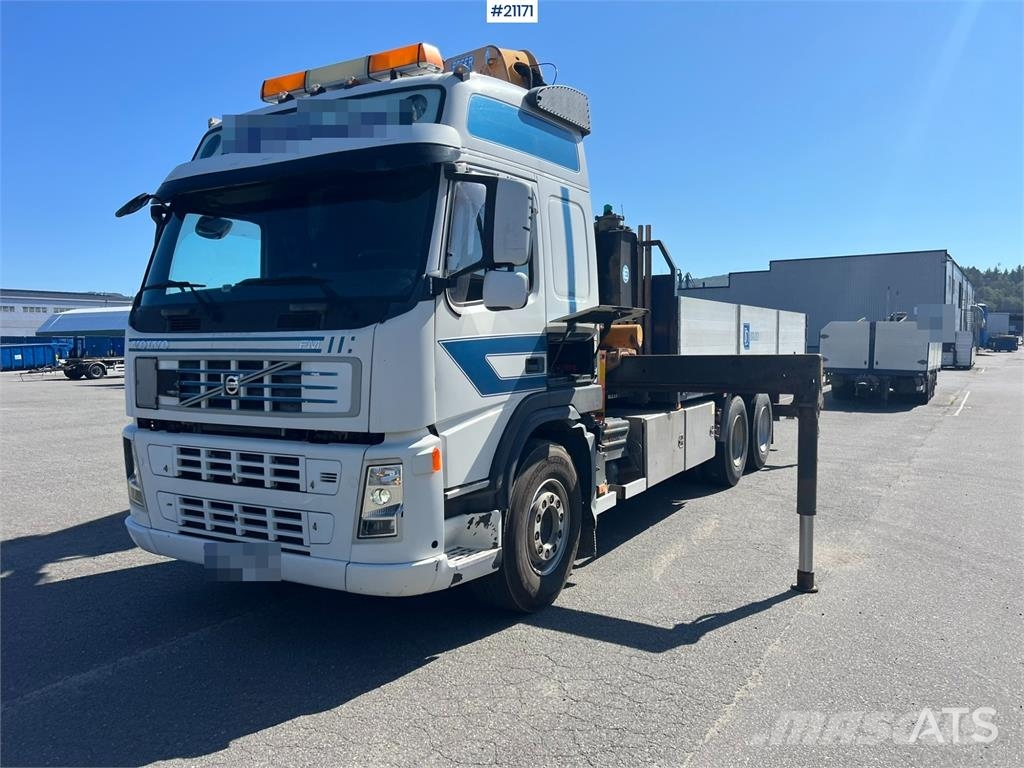 Volvo FM480 crane truck w/,370.11/8S Effer crane WATCH V Nosturiautot