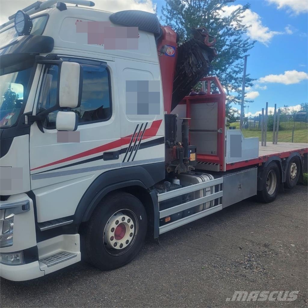 Volvo FM500 6x2 Crane Truck with 32 tm HMF Crane 크레인 트럭