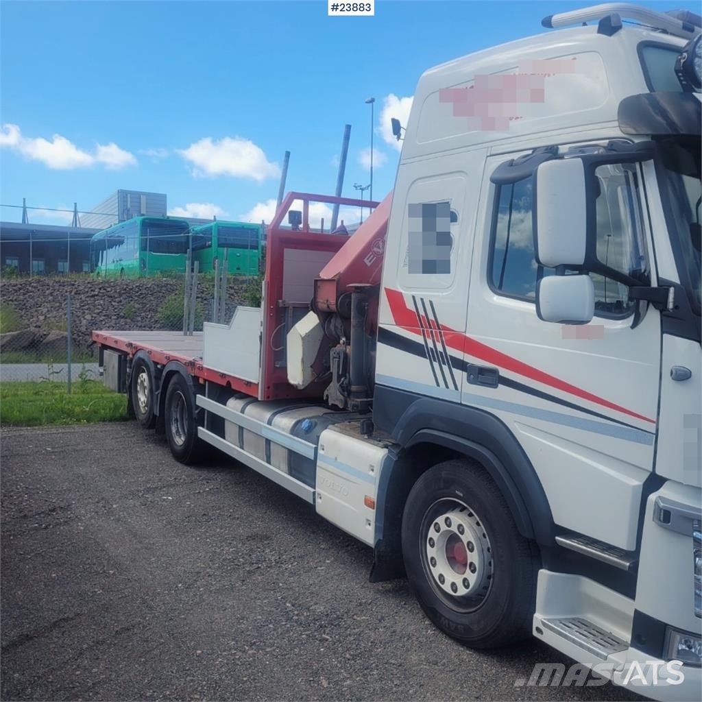 Volvo FM500 6x2 Crane Truck with 32 tm HMF Crane 크레인 트럭