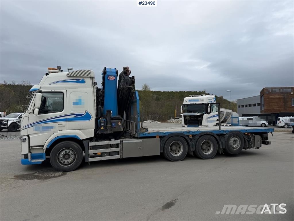 Volvo FM500 8x4 crane truck w/ 50t/m crane and jib. WATC Camiones grúa