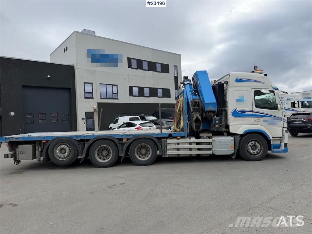 Volvo FM500 8x4 crane truck w/ 50t/m crane and jib. WATC Camiones grúa