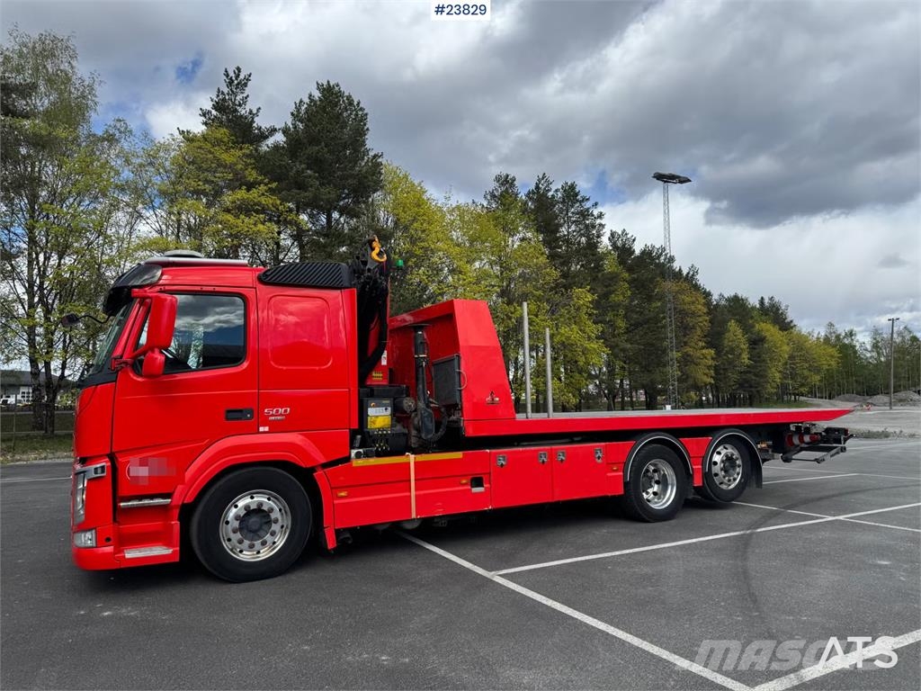 Volvo FM500 Crane/Recovery Truck – 19 tm Palfinger – Fal Vyprošťovací vozidla
