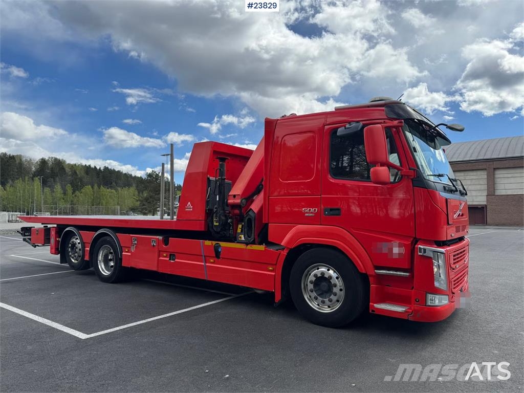 Volvo FM500 Crane/Recovery Truck – 19 tm Palfinger – Fal Vyprošťovací vozidla