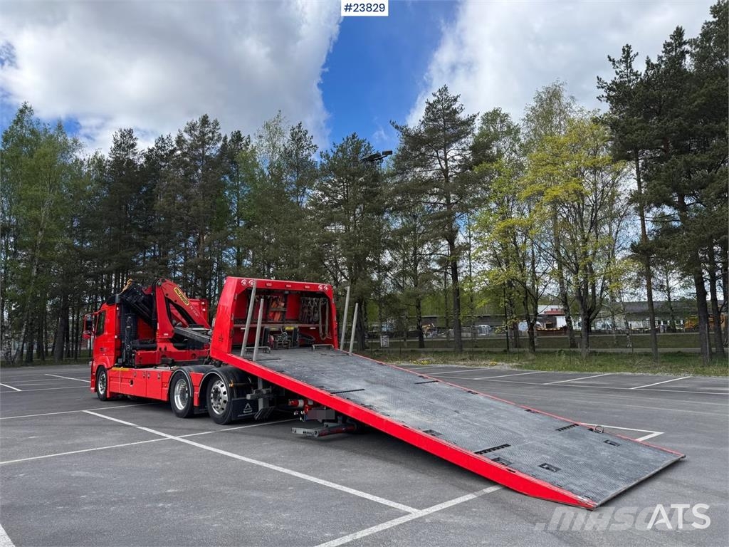 Volvo FM500 Crane/Recovery Truck – 19 tm Palfinger – Fal Vyprošťovací vozidla