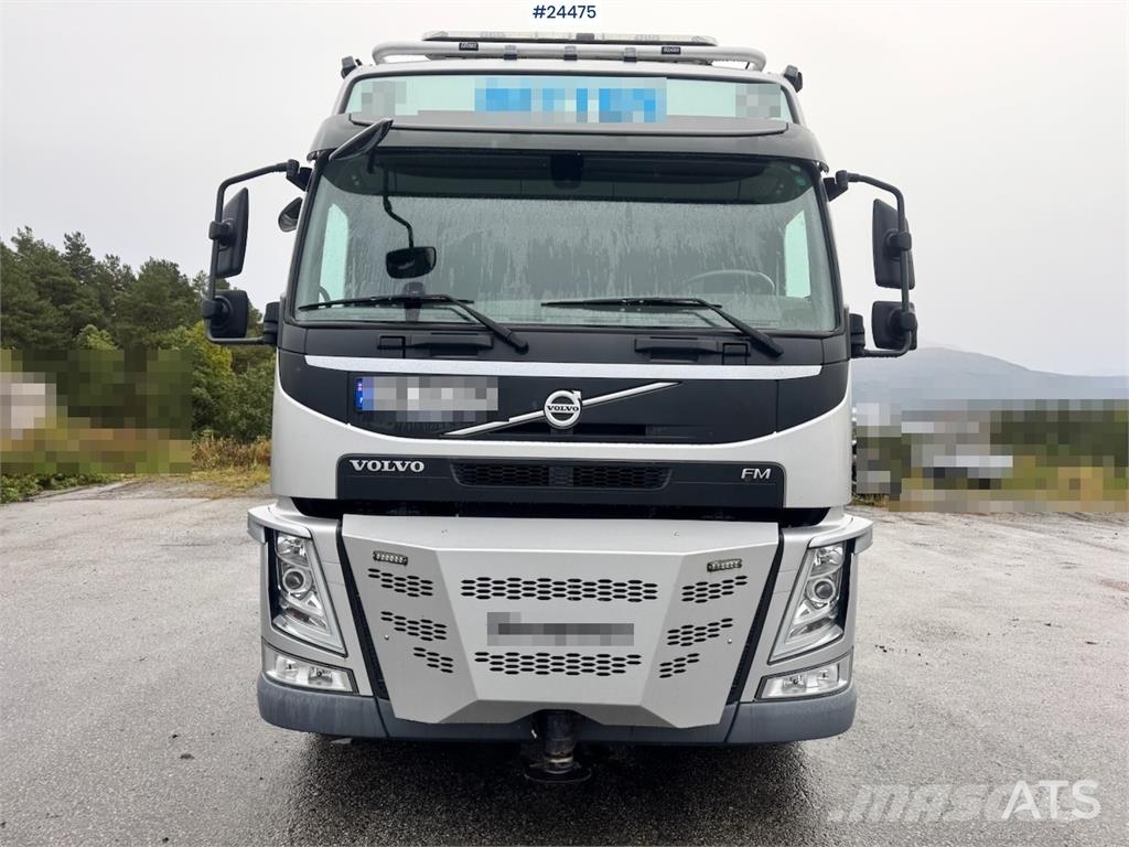 Volvo FM540 8x4 Tridem Crane Truck with 65 tm Palfinger 크레인 트럭
