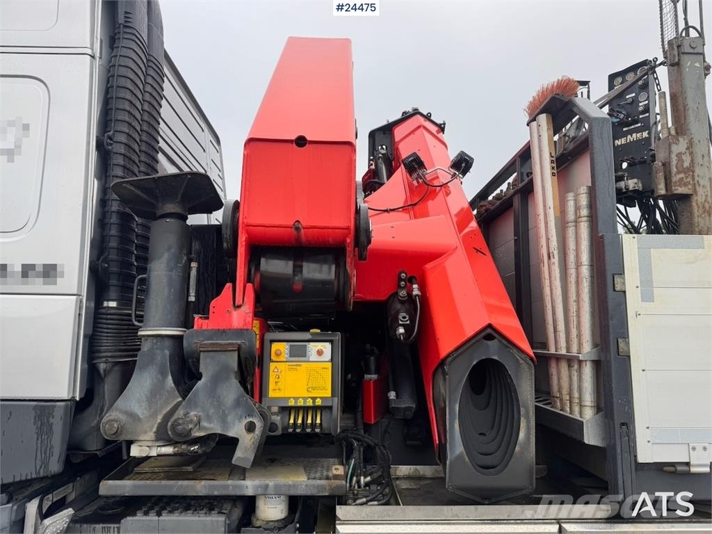 Volvo FM540 8x4 Tridem Crane Truck with 65 tm Palfinger 크레인 트럭