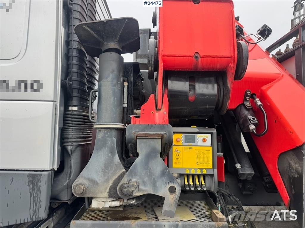 Volvo FM540 8x4 Tridem Crane Truck with 65 tm Palfinger 크레인 트럭