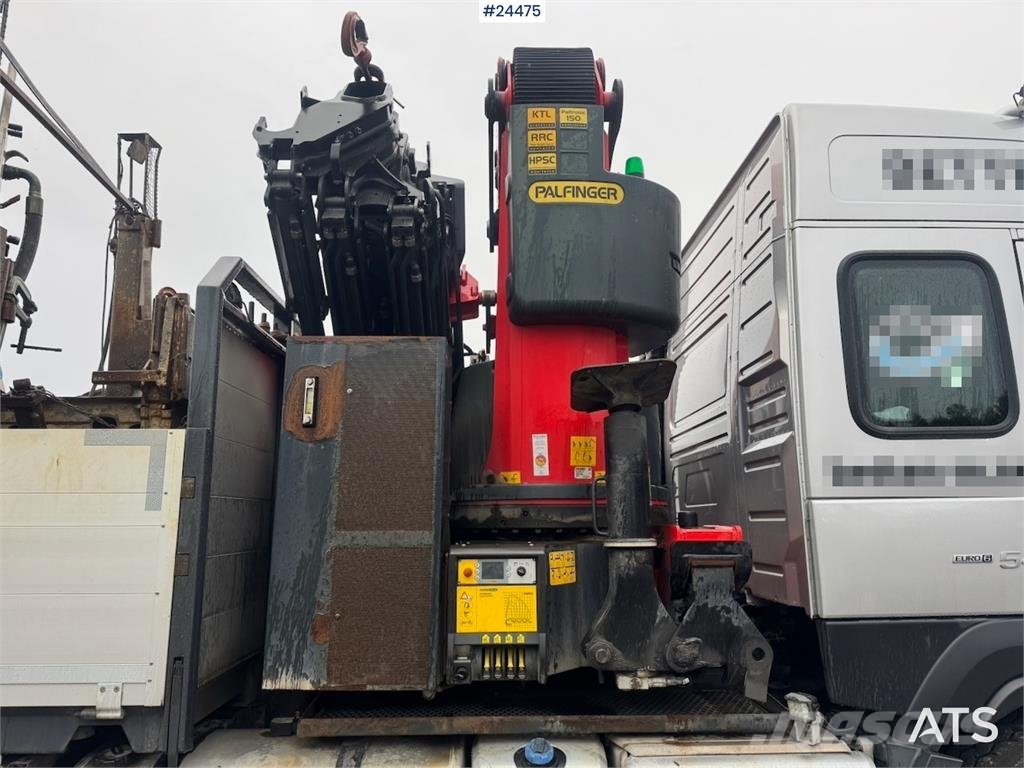 Volvo FM540 8x4 Tridem Crane Truck with 65 tm Palfinger 크레인 트럭