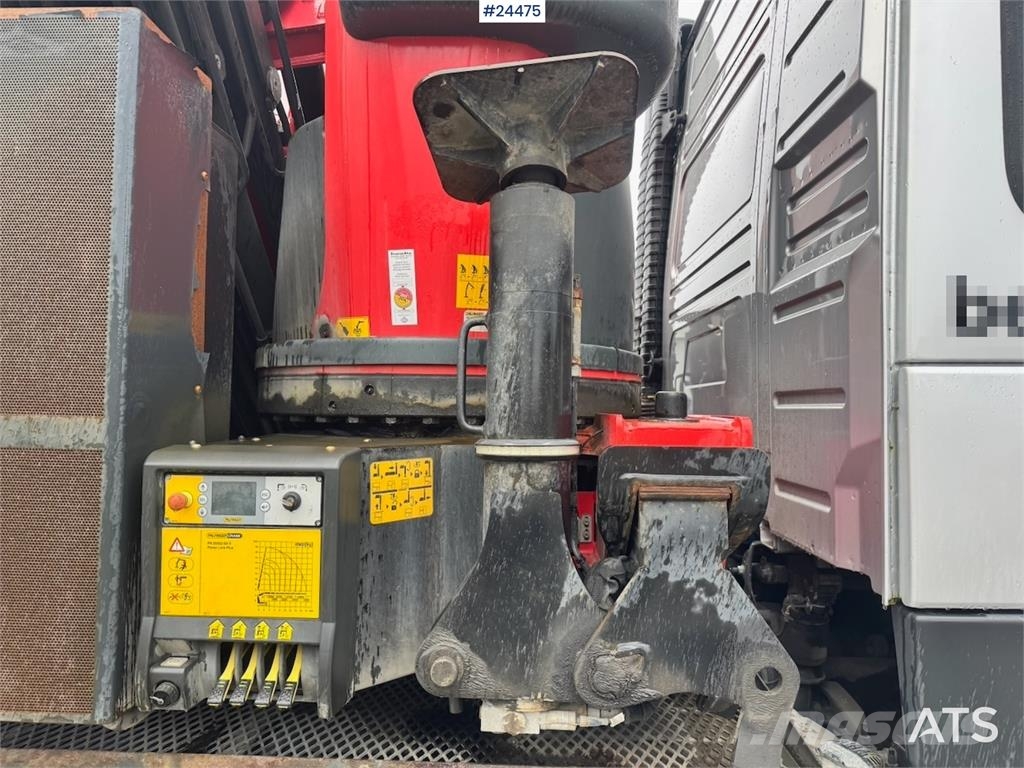 Volvo FM540 8x4 Tridem Crane Truck with 65 tm Palfinger 크레인 트럭