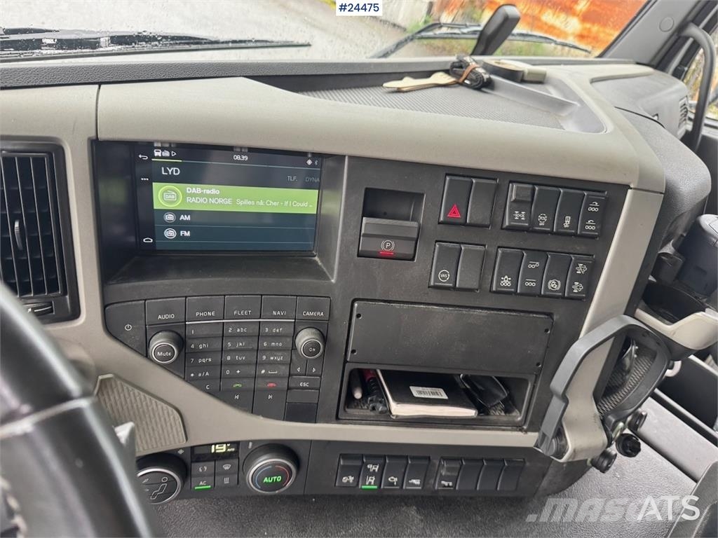 Volvo FM540 8x4 Tridem Crane Truck with 65 tm Palfinger 크레인 트럭