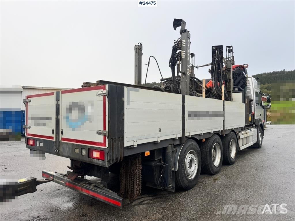Volvo FM540 8x4 Tridem Crane Truck with 65 tm Palfinger 크레인 트럭