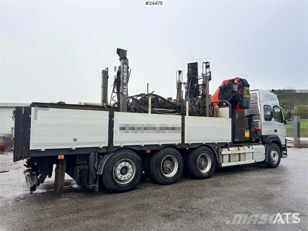 Volvo FM540 8x4 Tridem Crane Truck with 65 tm Palfinger 크레인 트럭