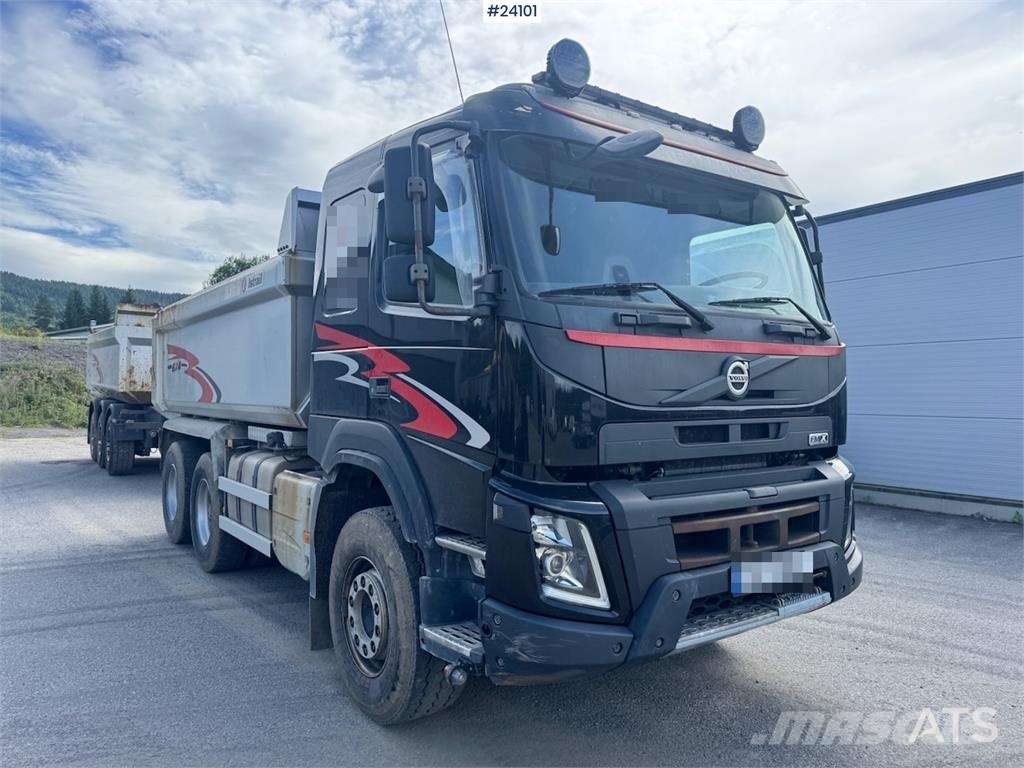 Volvo FMX540 6x4 Tipper Truck WATCH VIDEO Savivarčių priekabų vilkikai
