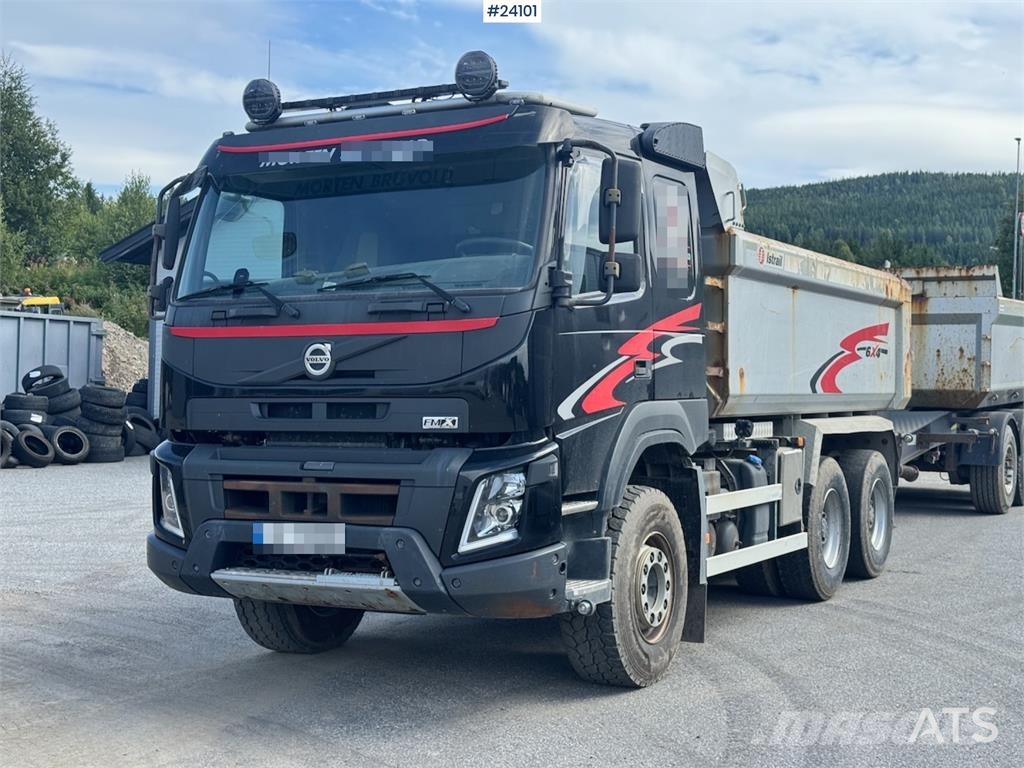 Volvo FMX540 6x4 Tipper Truck WATCH VIDEO Savivarčių priekabų vilkikai