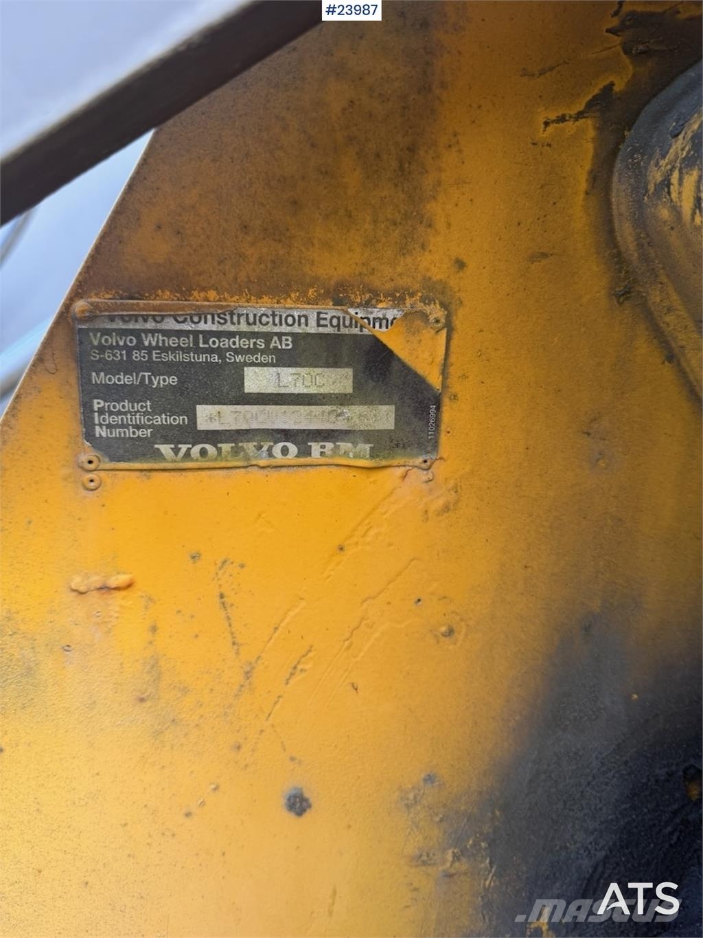 Volvo L70C Wheel Loader with 2 Buckets Iekrāvēji uz riteņiem
