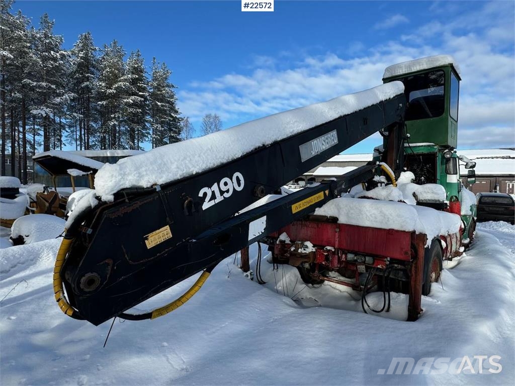 Volvo Skid Steer Loader w/ Jonsred Crane Truck mounted cranes