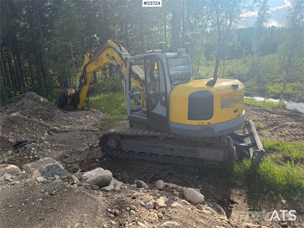 Wacker Neuson ET145 Excavator with Tiltrotator and Digging Bucke Excavadoras sobre orugas