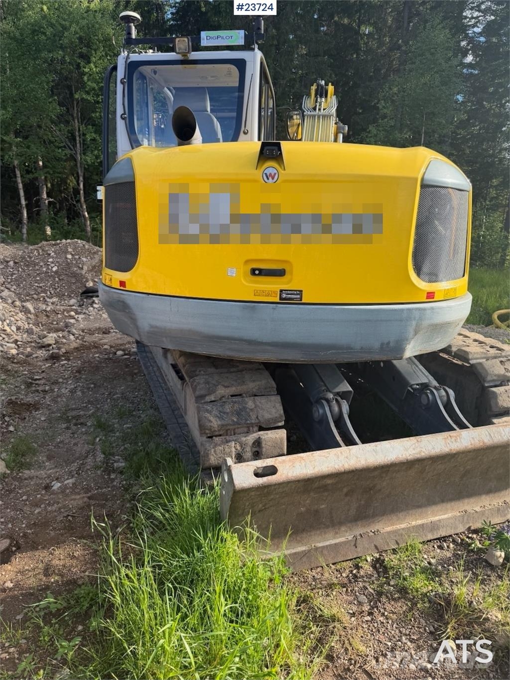 Wacker Neuson ET145 Excavator with Tiltrotator and Digging Bucke Excavadoras sobre orugas