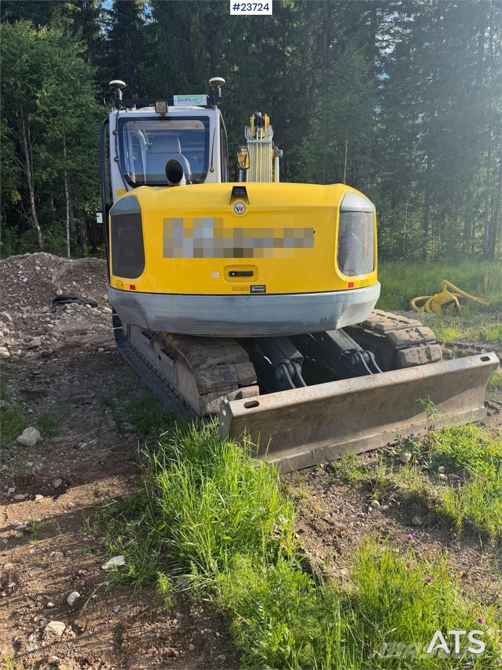 Wacker Neuson ET145 Excavator with Tiltrotator and Digging Bucke Excavadoras sobre orugas