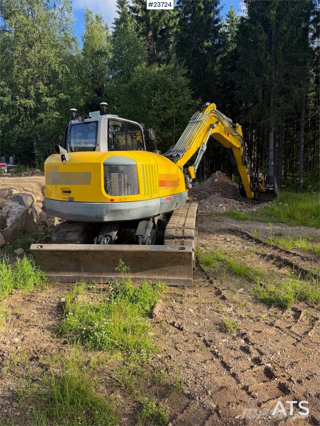 Wacker Neuson ET145 Excavator with Tiltrotator and Digging Bucke Excavadoras sobre orugas