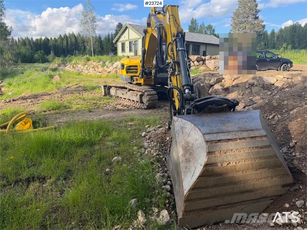 Wacker Neuson ET145 Excavator with Tiltrotator and Digging Bucke Excavadoras sobre orugas